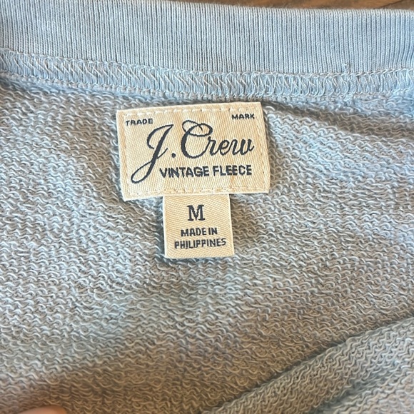J.Crew Badminton Vintage Style Cotton Sweatshirt M - Picture 3 of 5